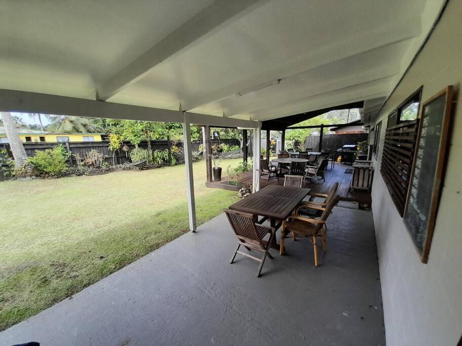 Muri Lagoon Lodge Titikaveka エクステリア 写真