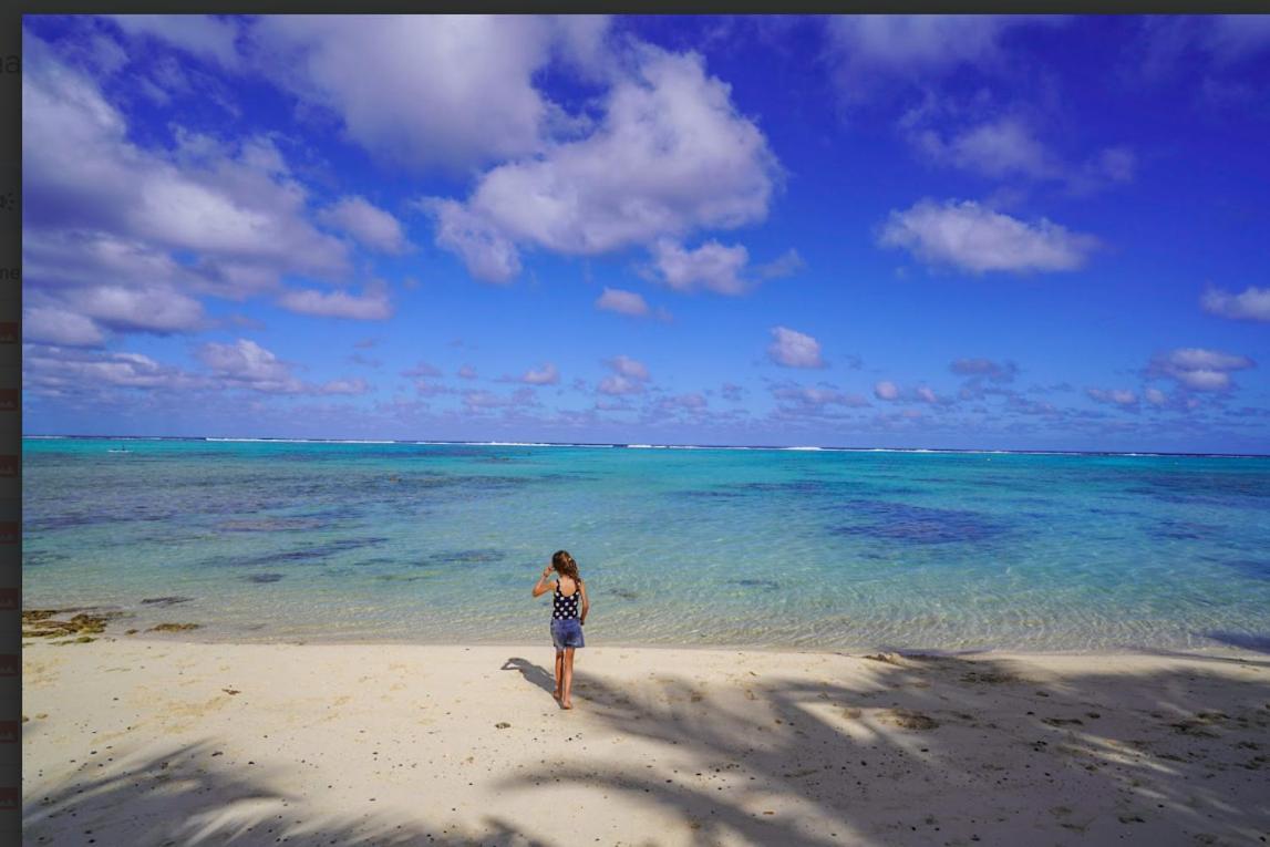 Muri Lagoon Lodge Titikaveka エクステリア 写真
